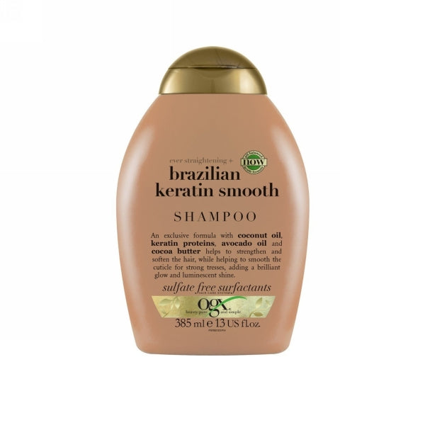 OGX BRAZILIAN KERATIN SMOOTH SHAMPOO 385ML