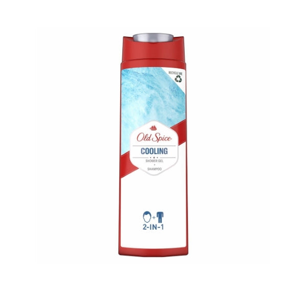 OLD SPICE COOLING SHOWER GEL 2IN1 400ML