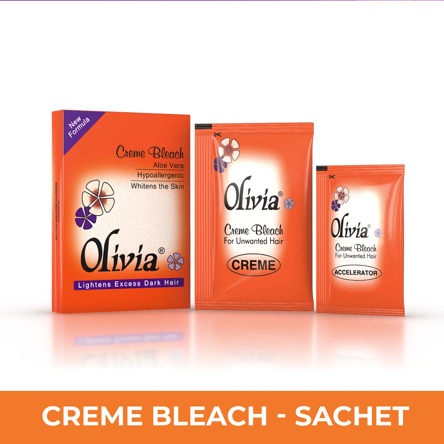 OLIVIA CREAM BLEACH SACHET