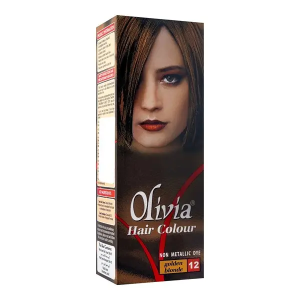 OLIVIA HAIR COLOR GOLDEN BLONDE 12