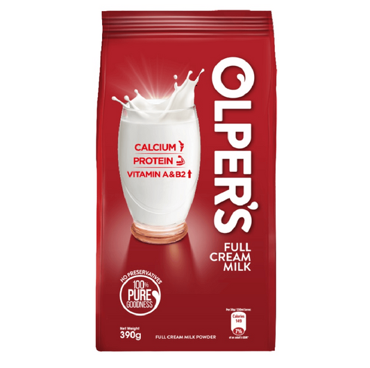 OLPERS FULL CREAM MILK POWDER 390GM