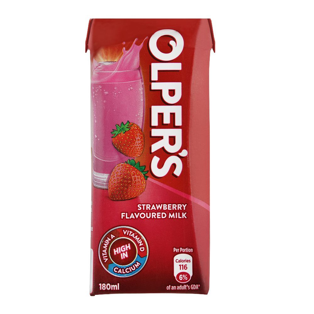 OLPERS STRABERRY FLAVOURED MILK 180ML