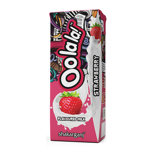 OOLALA FLAVOUR MILK STRAWBERRY 250ML