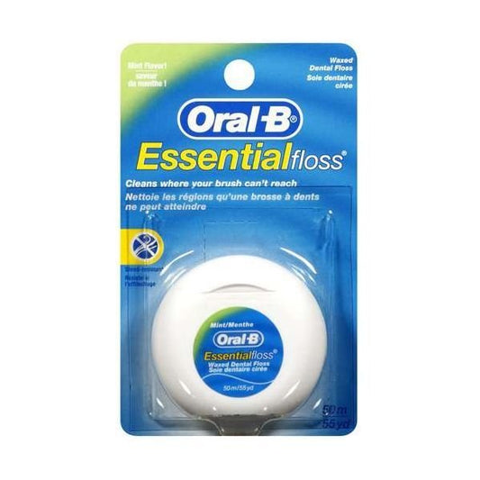 ORAL B ESSENTIAL FLOSS MINT 50M