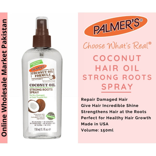 PALMERS COCOUNT OIL STRONG ROOTS SPRAY 150ML