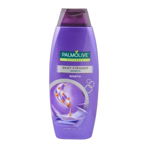 PALMOLIVE NATURALS SILKY STRAIGHT SHAMPOO 375ML