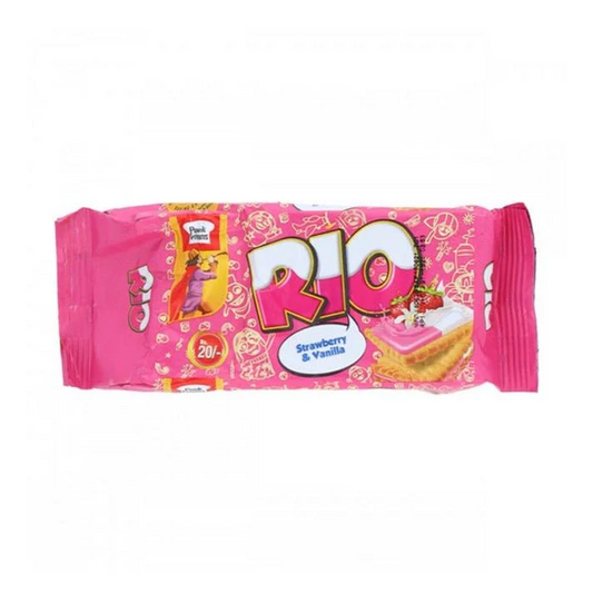 PEAK FREAN RIO STRAWBERRY VANILLA 42G