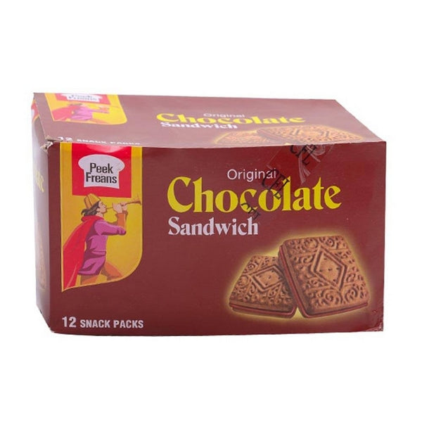 PEEK FREANS CHOCOLATE SANDWICH BISCUITS SNACK PACK