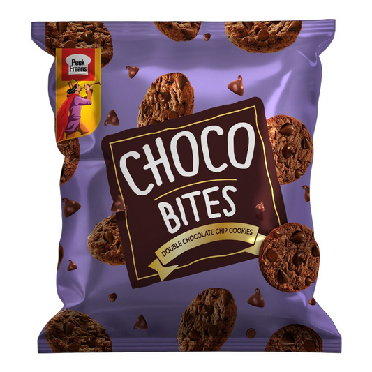 PEEK FREANS CHOCO BITES DOUBLE CHOCOLATE CHIP COOKIES POUCH