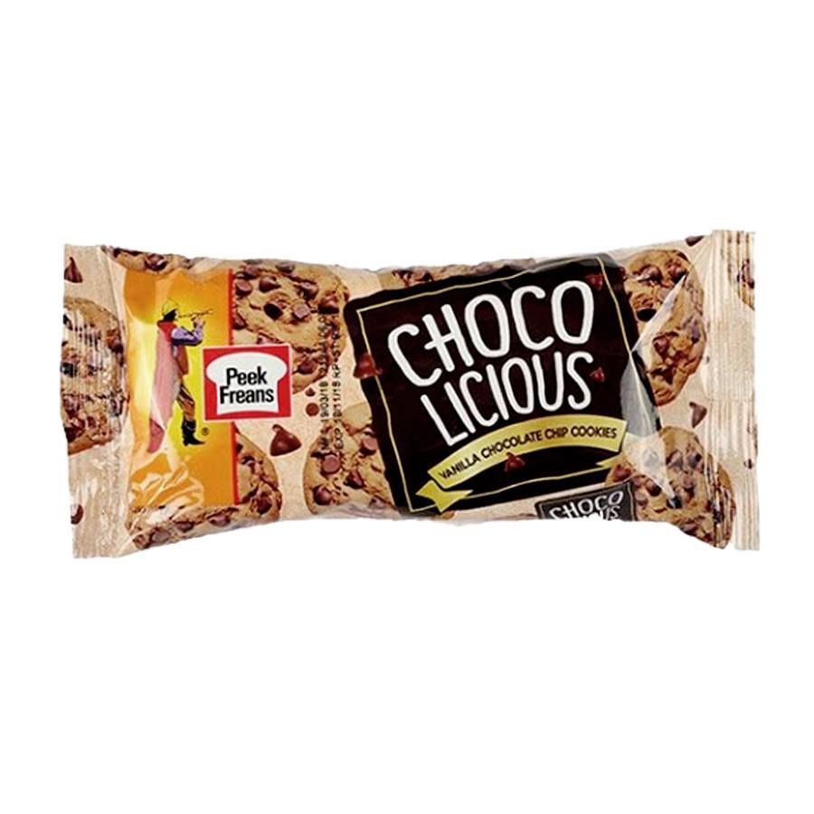 Peek Freans Choco Licious Vanilla Chocolate | Vanilla Cream Chocolate Sandwich Biscuits