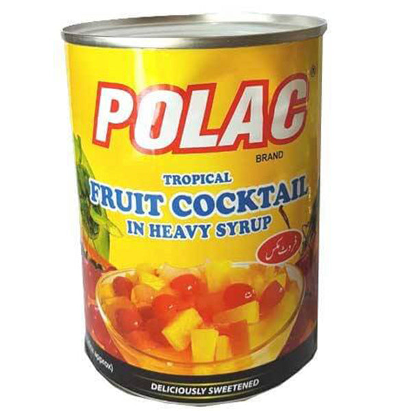 POLAC FRUIT COCKTAIL IN HEAVY SYRUP 565GM