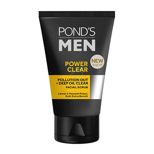 PONDS MEN POWER CLEAR FACIAL SCRUB 100GM