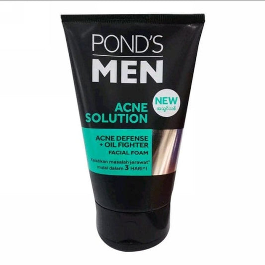 PONDS MEN ANTI ACNE SOLUTION FACE WASH 100ML