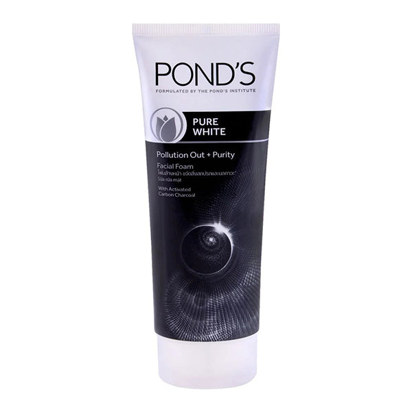 PONDS PURE DETOX WITH CHARCOAL FACE WASH 100GM