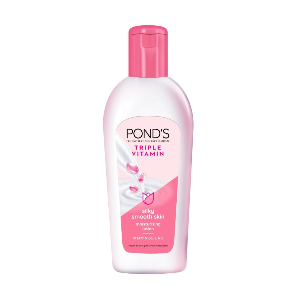 PONDS TRIPLE VITAMIN SILKY LOTION 200ML