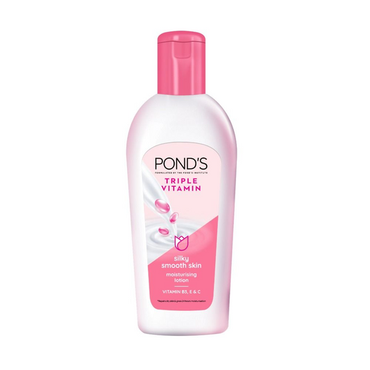 PONDS TRIPLE VITAMIN SILKY LOTION 200ML