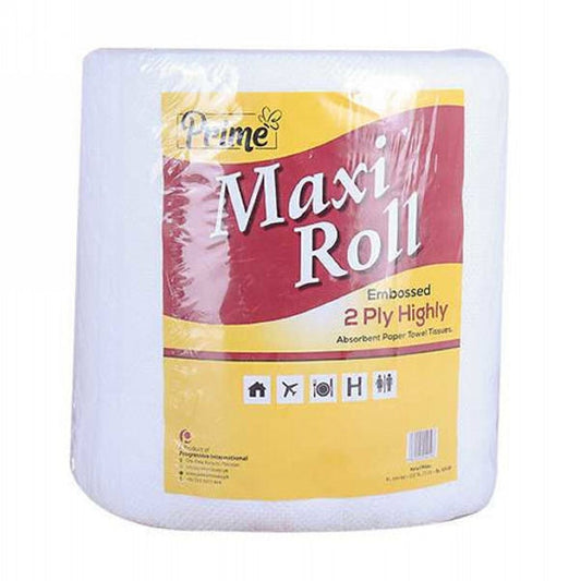 PRIME MAXI ROLL EMBOSSED 2PLY HIGHLY