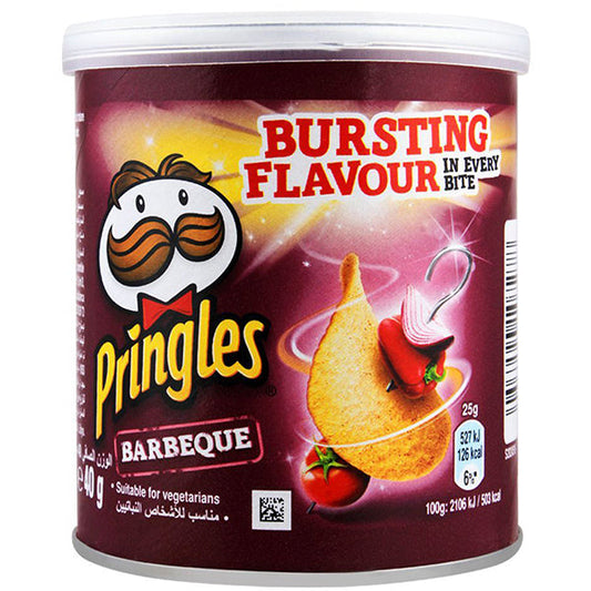 PRINGLES BBQ POTATO CRISPS 40GM 
