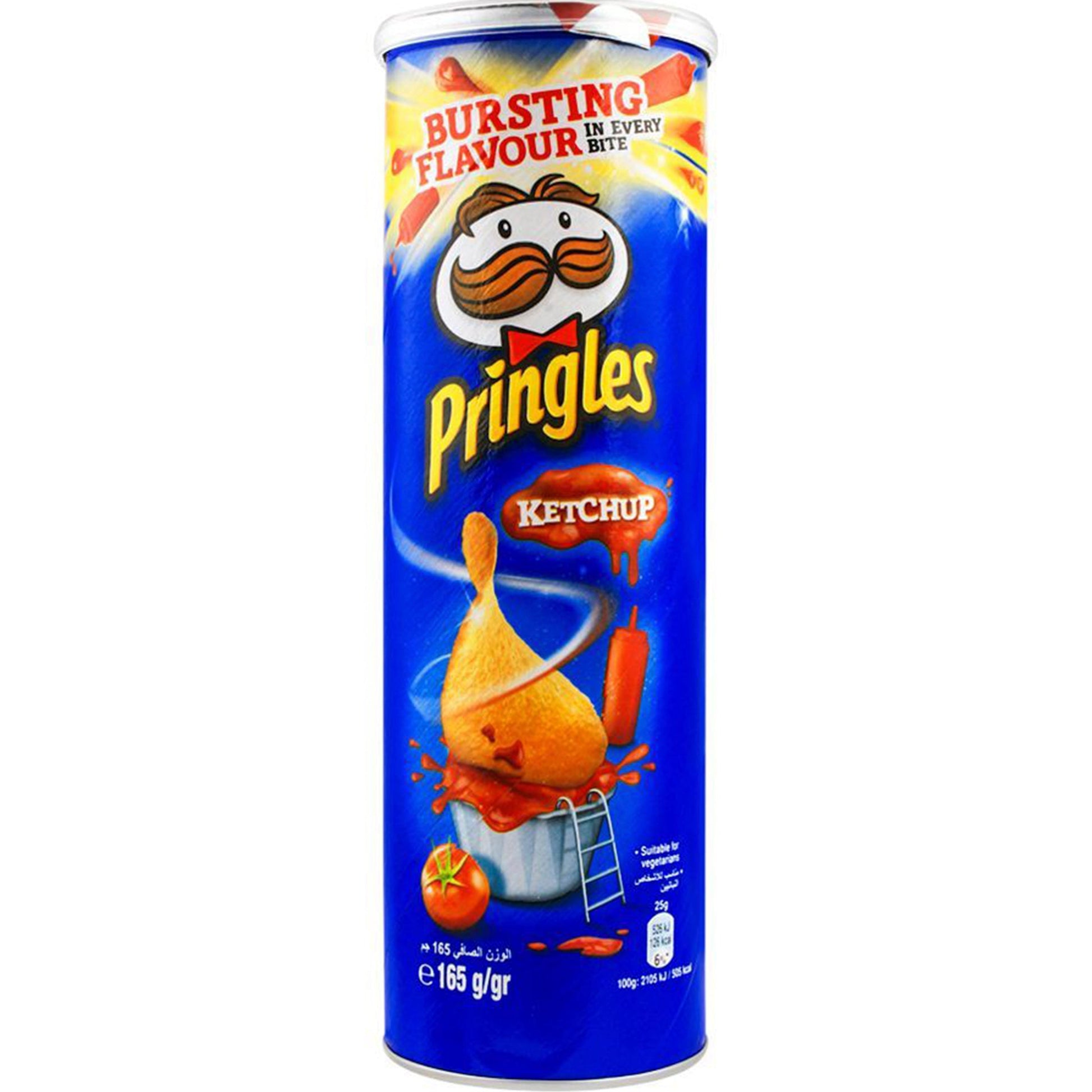 PRINGLES KETCHUP SNACKS 165GM