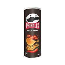 PRINGLES HOT & SPICY CHIPS 165GM
