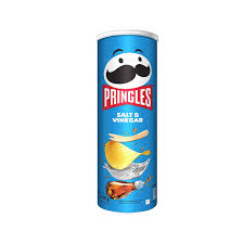 PRINGLES SALT & VINEGAR CHIPS 165GM