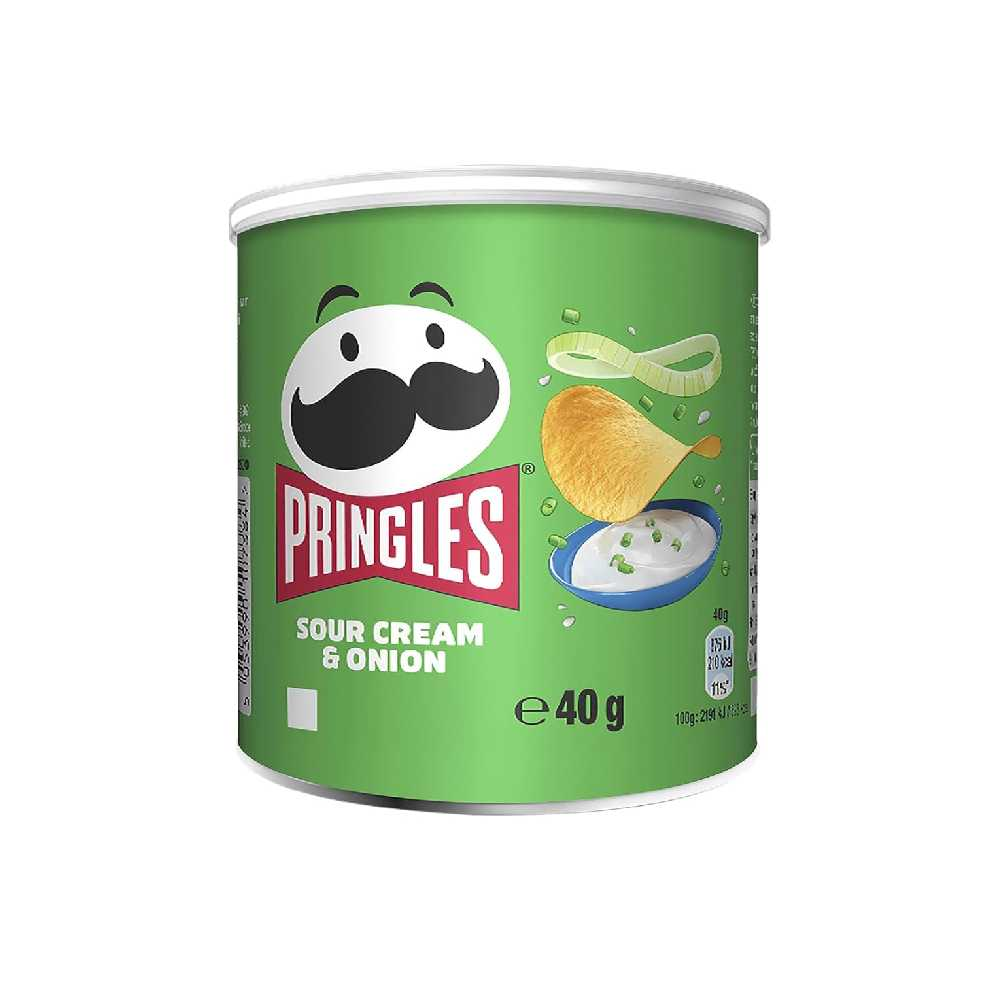 PRINGLES SOUR CREAM & ONION 40G