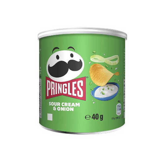 PRINGLES SOUR CREAM & ONION 40G