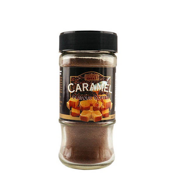 PRIVATE CLUB CARAMEL FLAVOUR COFFEE 50G