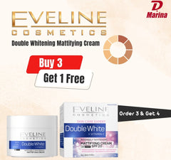 EVELINE DOUBLE WHITE+VITAMIN C D&N CREAM 50ML