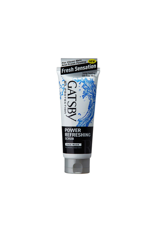 GATSBY POWER REFRESHING SCRUB WASH 120G