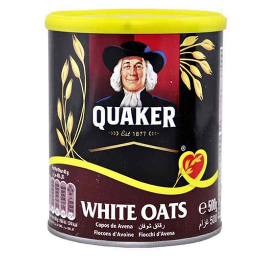 QUAKER QUICK COOKING WHITE OATS 500GM