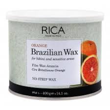 RICA BRAZILIAN WAX NO STRIP WAX ORANGE 800GM