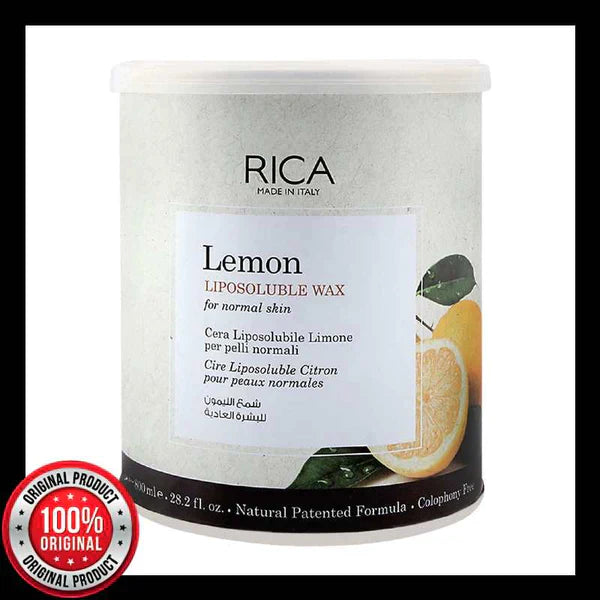 RICA LEMON LIPSOLUBLE WAX 800ML