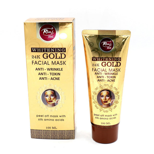 RIVAJ UK WHITENING GOLD FACIAL MASK 100ML