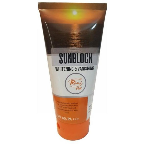 RIVAJ WHITENING & VANISHING SUNBLOCK 150ML