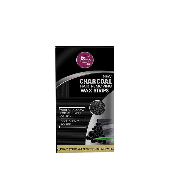 RIVAJ CHARCOAL BODY WAX STRIPES 20PCS