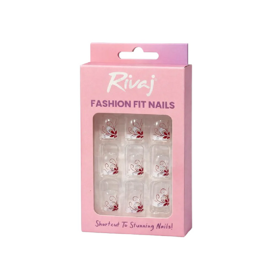 Rivaj Fashion Fit Nails 24PCS #1005 – Stylish Press-On Nails Pakistan