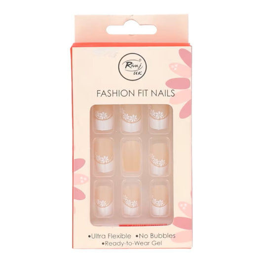 Rivaj Fashion Fit Nails 24PCS #1006 – Trendy Press-On Nails Pakistan