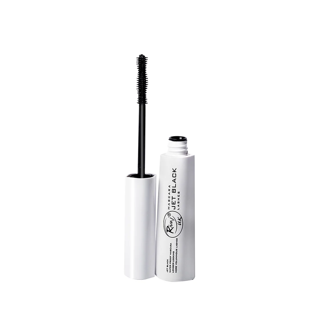 Rivaj Jet Black Mascara 2.10G R-3 – Intense Black & Volumizing Lashes