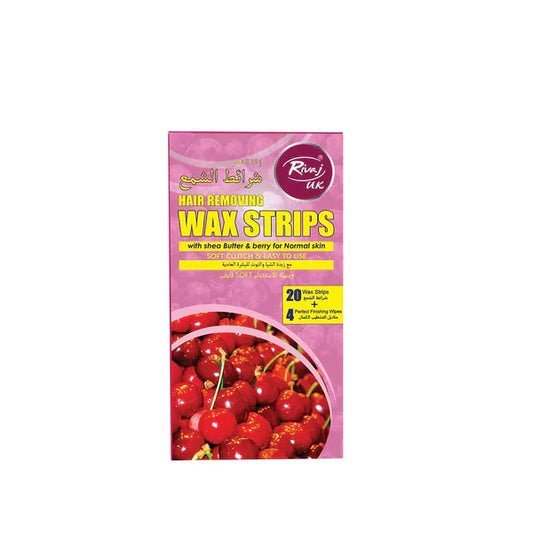 RIVAJ LEMON BODY WAX STRIPES 22PCS