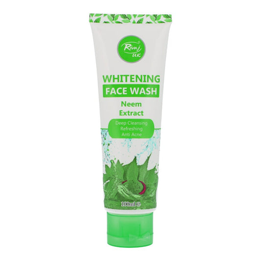 RIVAJ UK WHITENING FACE WASH NEEM EXTRACTS 100ML