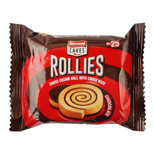 Rollies Swiss Roll Cake Chocolate | Soft Chocolate Swiss Roll