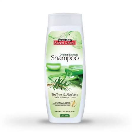 SAEED GHANI SHAMPOO TEA TREE 7 ALOE VERA 200ML