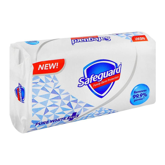 SAFEGUARD SOAP PURE WHITE JUMBO SIZE 168G