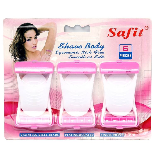SAFIT SHAVE BODY 6 PCS