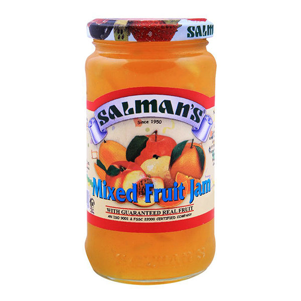 SALMANS MIXED FRUIT JAM 450GM