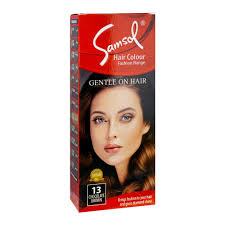 SAMSOL HAIR COLOR 13 CHOCOLATE BROWN
