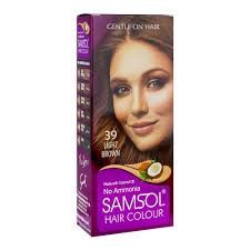 SAMSOL HAIR COLOR LIGHT BROWN 39