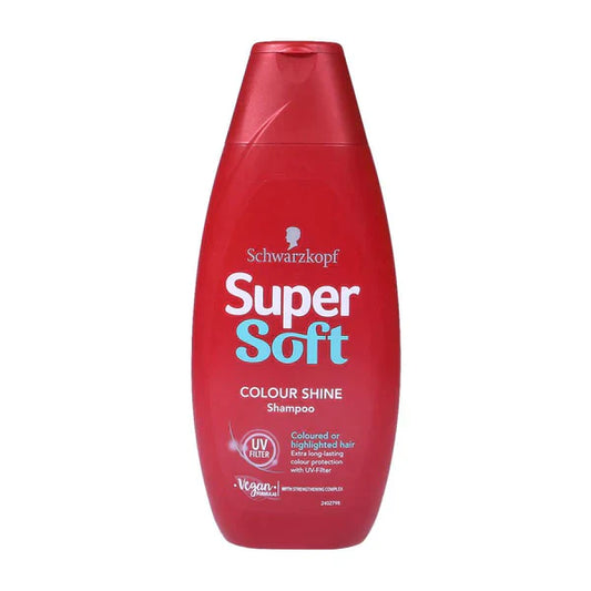 SCHWARZKOPF SUPER SOFT COLOUR SHINE SHAMPOO 400ML