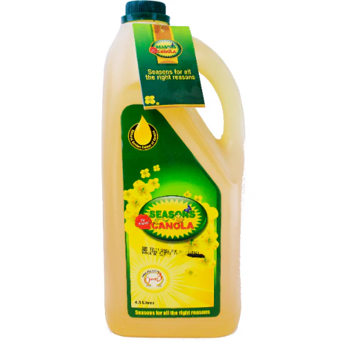SEASONS CANOLA OIL CANE 4.5LTR